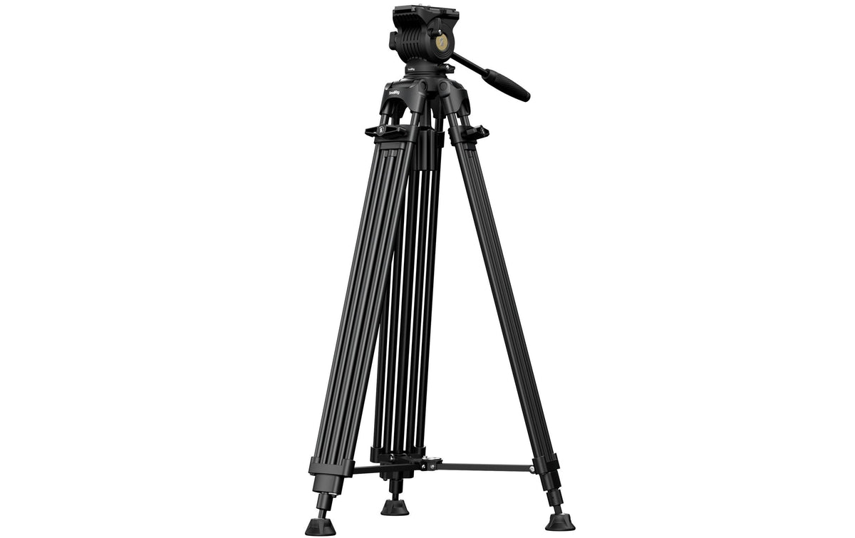 SmallRig FSD14 FreeSpeed Dreibeinstativ – Aluminiumlegierung, bis 186,8 cm, 6,4 kg Traglast – Schwarz