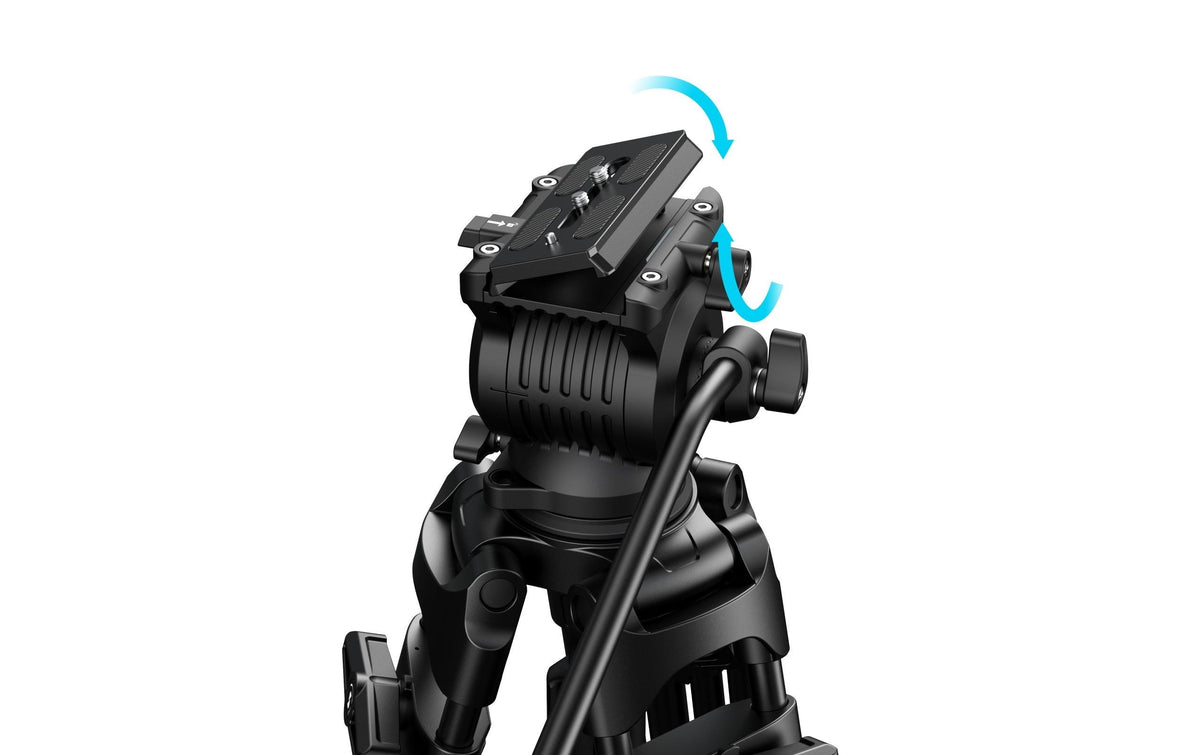 SmallRig FSD14 FreeSpeed Dreibeinstativ – Aluminiumlegierung, bis 186,8 cm, 6,4 kg Traglast – Schwarz