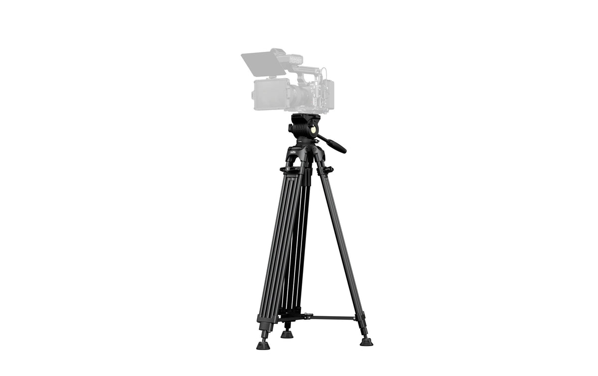 SmallRig FSD14 FreeSpeed Dreibeinstativ – Aluminiumlegierung, bis 186,8 cm, 6,4 kg Traglast – Schwarz