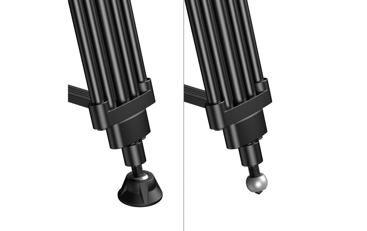 SmallRig FSD14 FreeSpeed Dreibeinstativ – Aluminiumlegierung, bis 186,8 cm, 6,4 kg Traglast – Schwarz