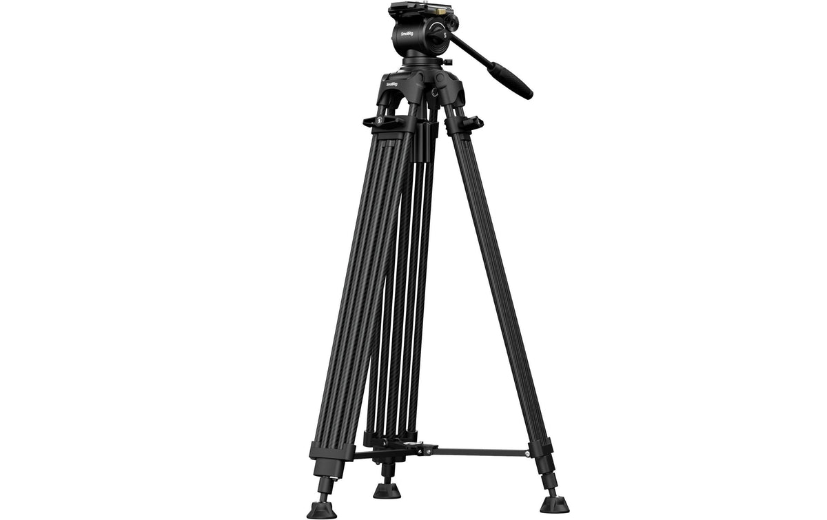 SmallRig FSD14 FreeSpeed Dreibeinstativ – bis 186,2 cm – 8 kg Traglast – Carbon – Schwarz