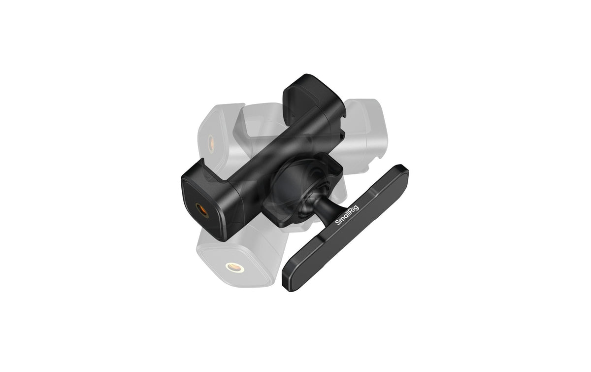 SmallRig 5582 – Tisch-/Innenbereich-Ständer (Klemmhalterung) – 55–105 mm Geräteweite, 360° drehbar – Schwarz
