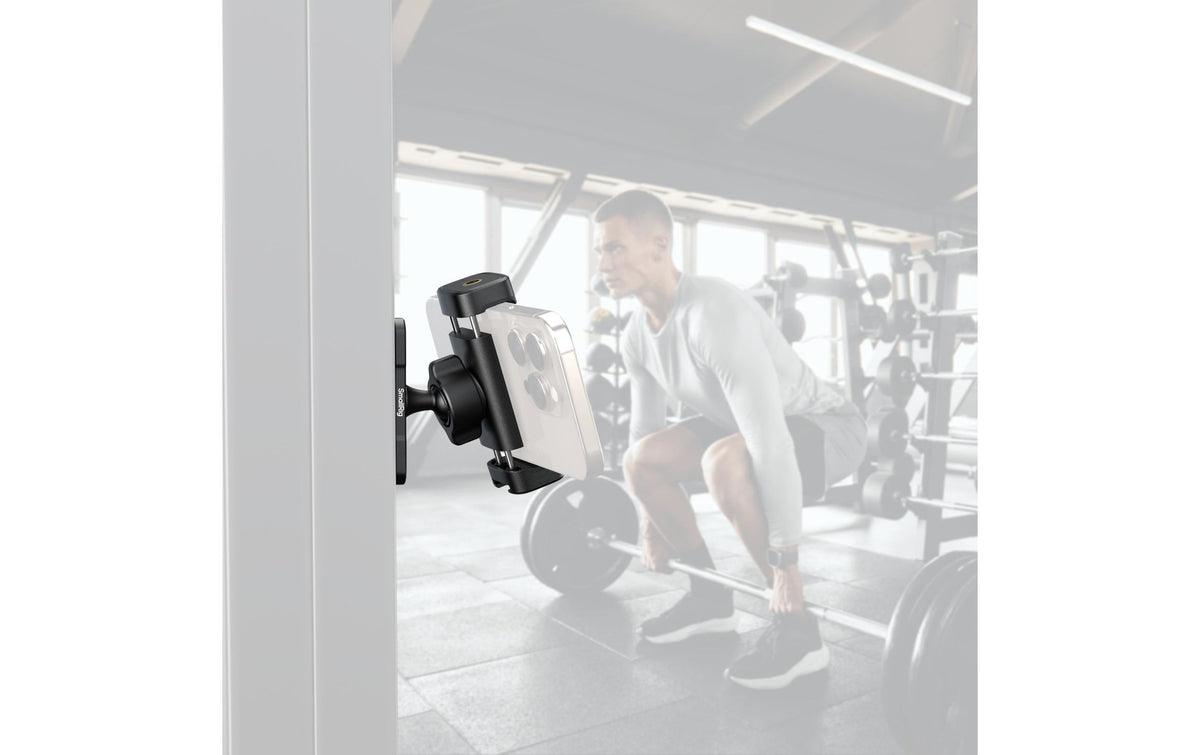 SmallRig 5582 – Tisch-/Innenbereich-Ständer (Klemmhalterung) – 55–105 mm Geräteweite, 360° drehbar – Schwarz