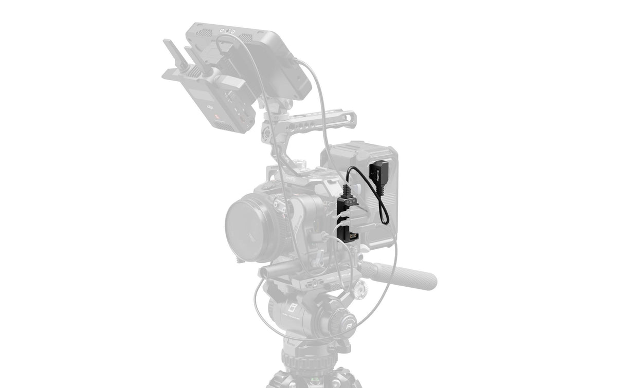 SmallRig D-Tap 1-zu-4 Stromkabel – für D-Tap-Anschlüsse (Universal) – Schwarz