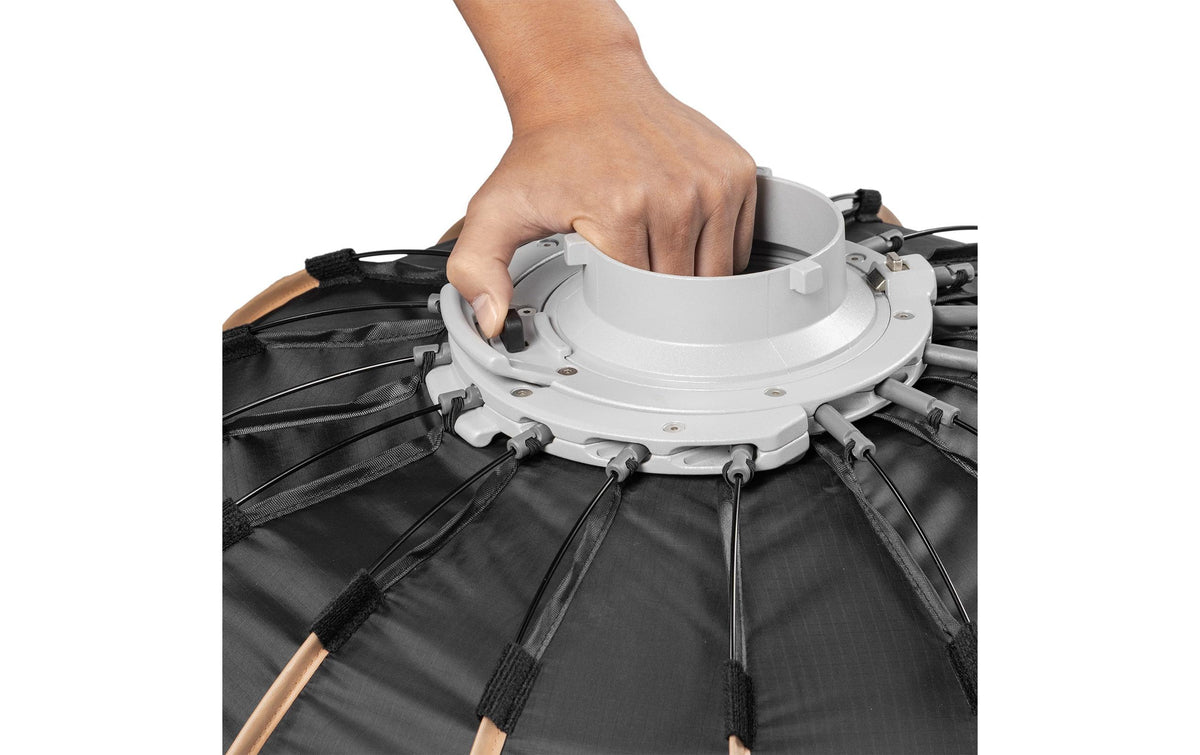 SmallRig FP-90 – Faltbare Parabol-Softbox, Ø 90 cm, Tiefe 60 cm, Schwarz