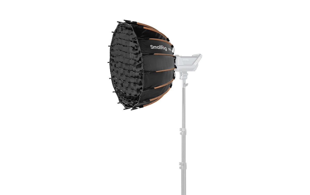 SmallRig FP-60 Faltbare Parabol-Softbox – 600 mm Durchmesser, 400 mm Tiefe – Schwarz