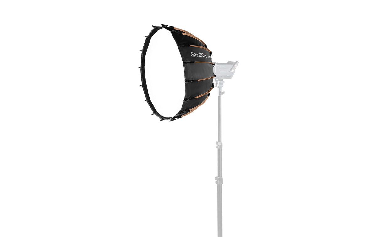 SmallRig FP-60 Faltbare Parabol-Softbox – 600 mm Durchmesser, 400 mm Tiefe – Schwarz