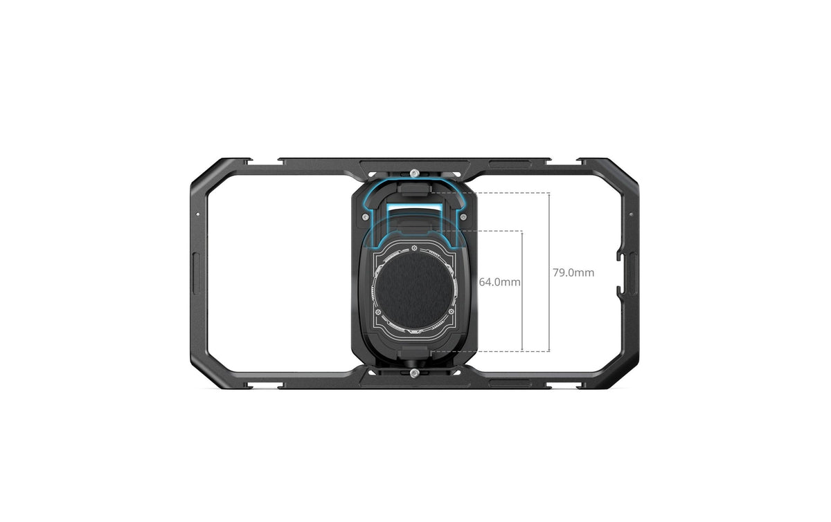 SmallRig 5275 Hyper Chill – Spezial-Zubehör – Kühlkäfig inkl. Power-Bank-Klemme – für 64–79 mm Geräte