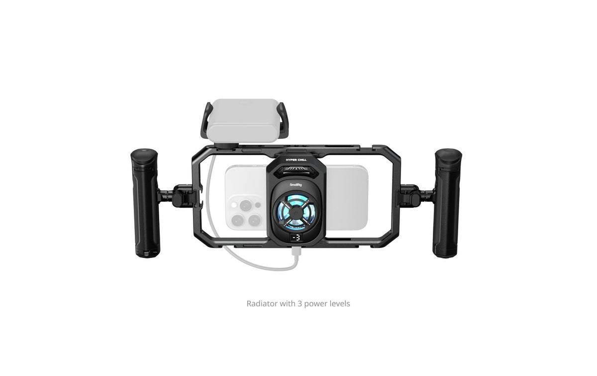 SmallRig All-in-One Thermal Phone Cage Kit – Foto-/Video-Griff – Live-Streaming, Handheld – Schwarz