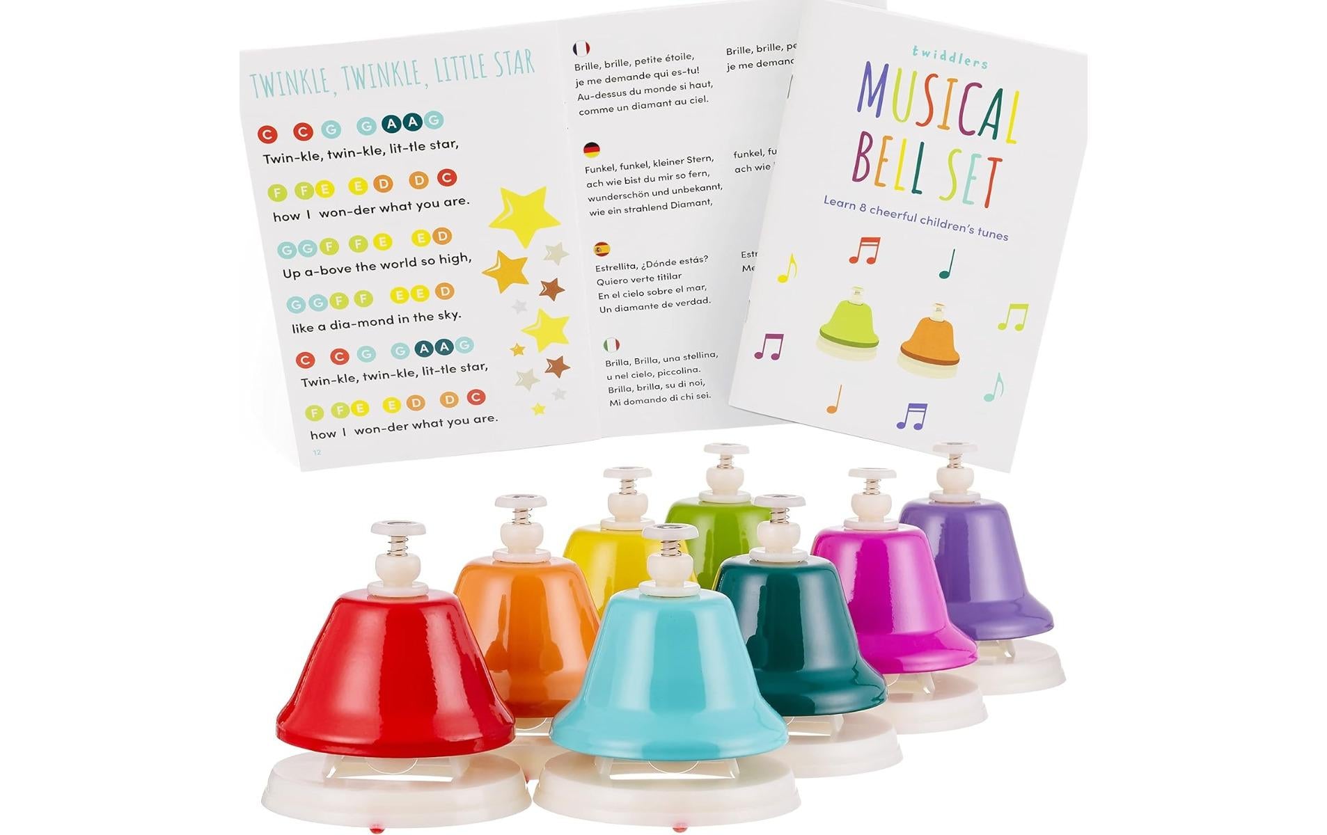 Twiddlers Glockenspiel – ab 3 Jahren – mehrfarbig