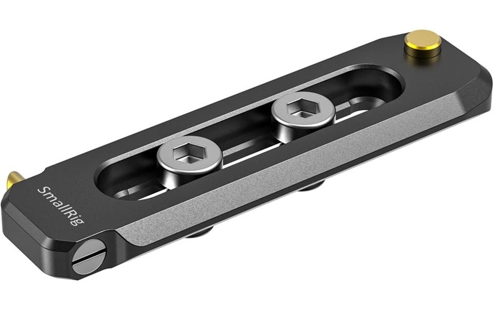 SmallRig Niedrigprofil-NATO-Schiene 70 mm – Aluminium, 21 × 6 × 70 mm – 1/4"-Gewinde