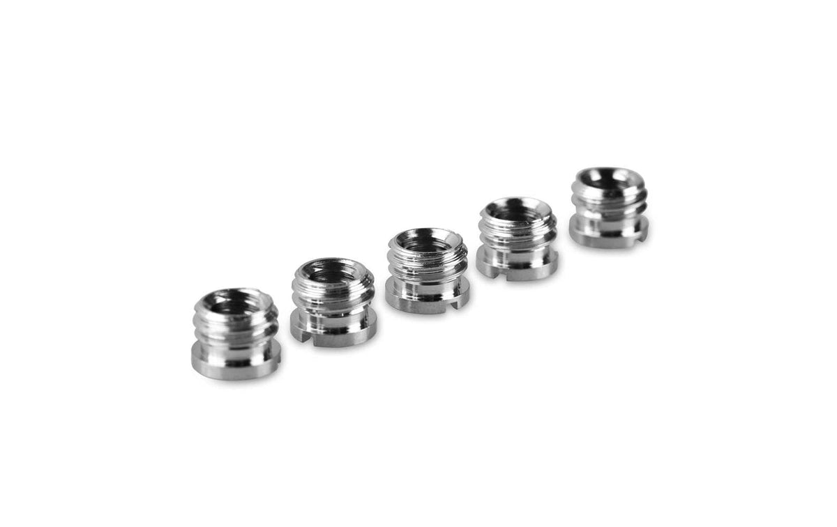 SmallRig 1610 Schraubadapter – 1/4", 3/8", Edelstahl – 5er-Pack