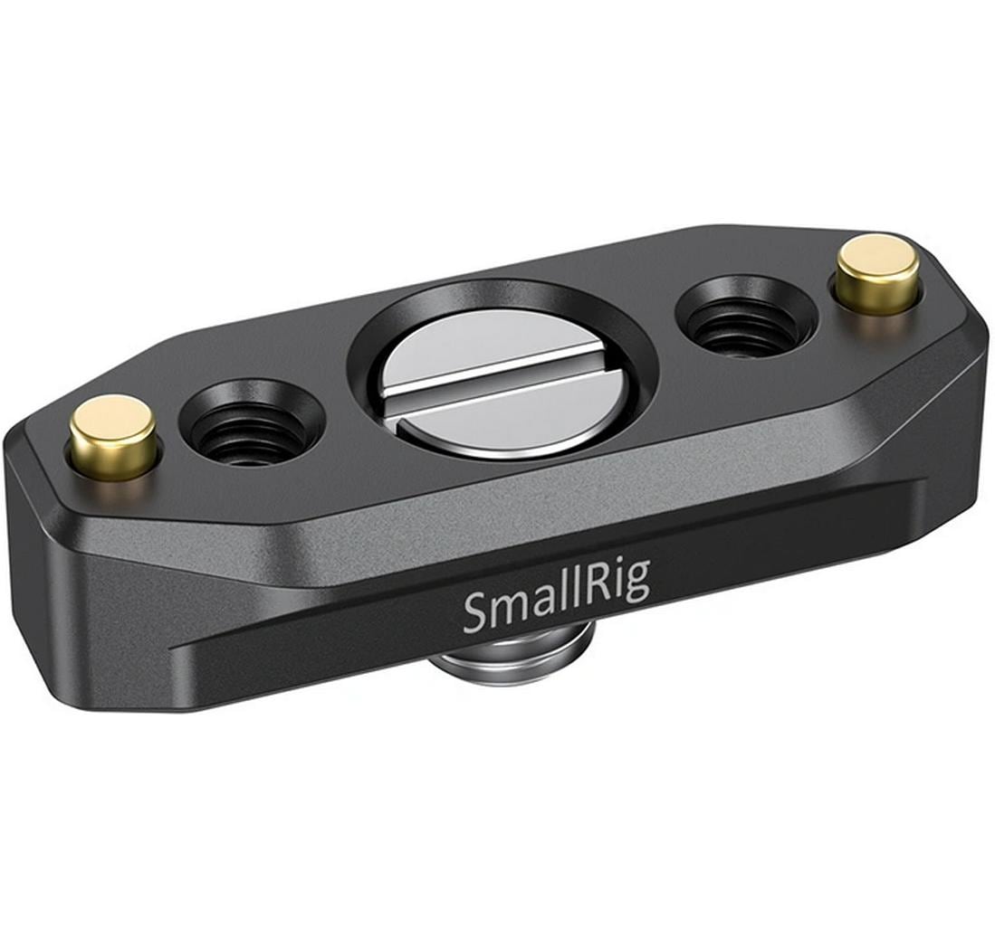 SmallRig BUN2521B Schiene – Aluminium, 20,8 × 11,5 × 48 mm, 3/8" Gewinde – Schwarz
