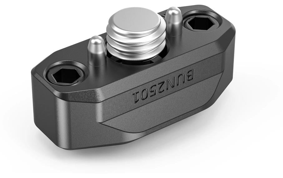 SmallRig BUN2501B NATO-Schiene – 3/8" Gewinde, 20,8 × 35 × 11,5 mm – Aluminium, Schwarz