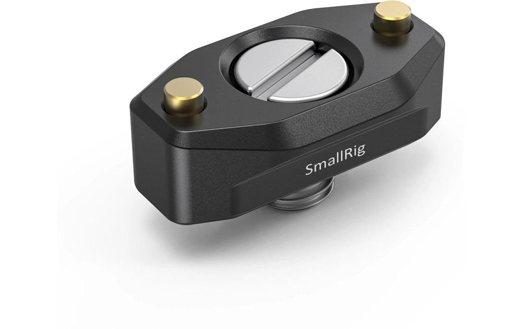 SmallRig BUN2501B NATO-Schiene – 3/8" Gewinde, 20,8 × 35 × 11,5 mm – Aluminium, Schwarz