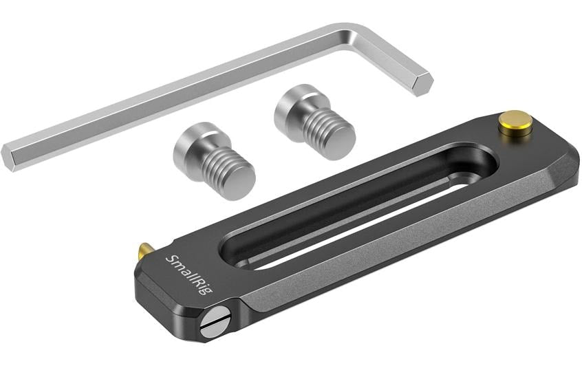 SmallRig Niedrigprofil-NATO-Schiene 70 mm – Aluminium, 21 × 6 × 70 mm – 1/4"-Gewinde