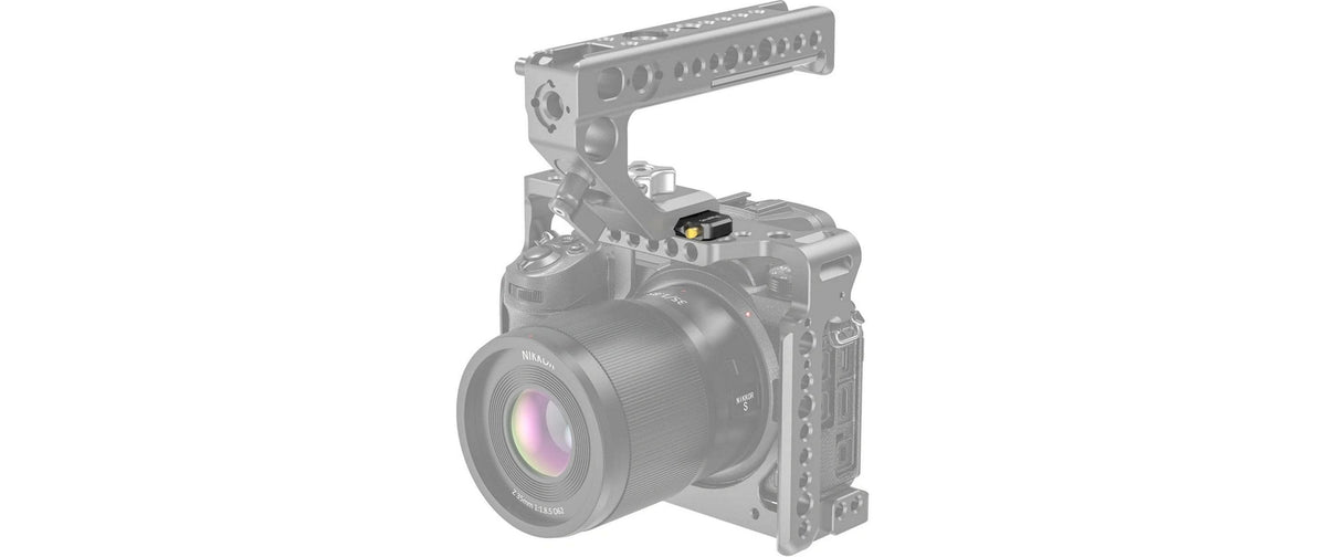 SmallRig Niedrigprofil-NATO-Schiene 50 mm – Aluminium, 21 × 6 × 50 mm – 1/4" Gewinde, Schrauben enthalten