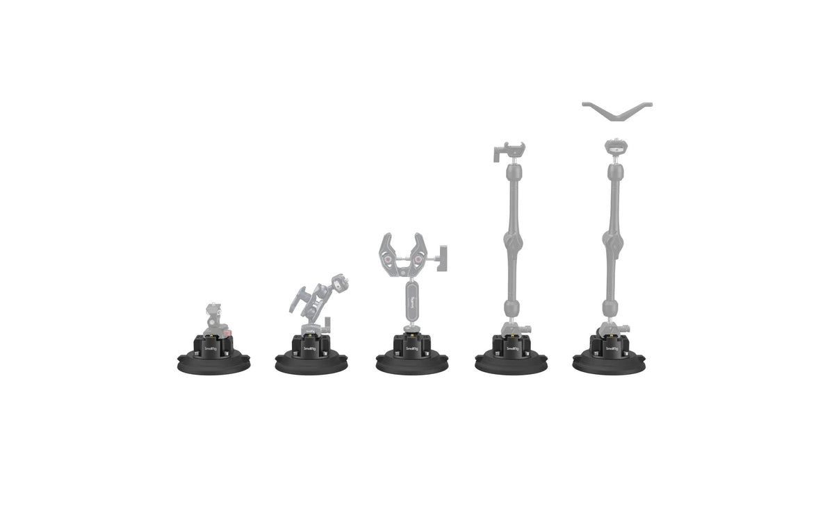SmallRig 4122B Saugnapfhalterung – Schwarz