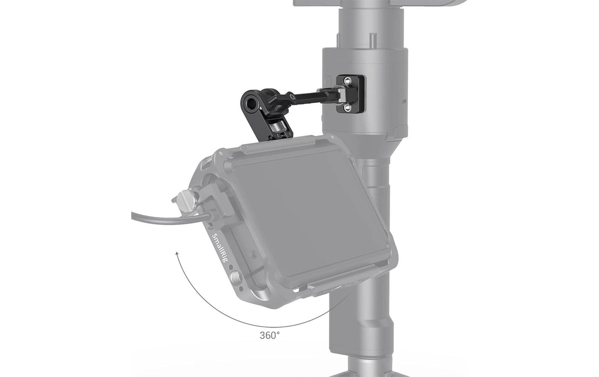 SmallRig 2889 Monitor-Halterung – für DJI RS 2/RSC 2, DJI Ronin-S/SC, ZHIYUN WEEBILL-S/WEEBILL LAB und andere