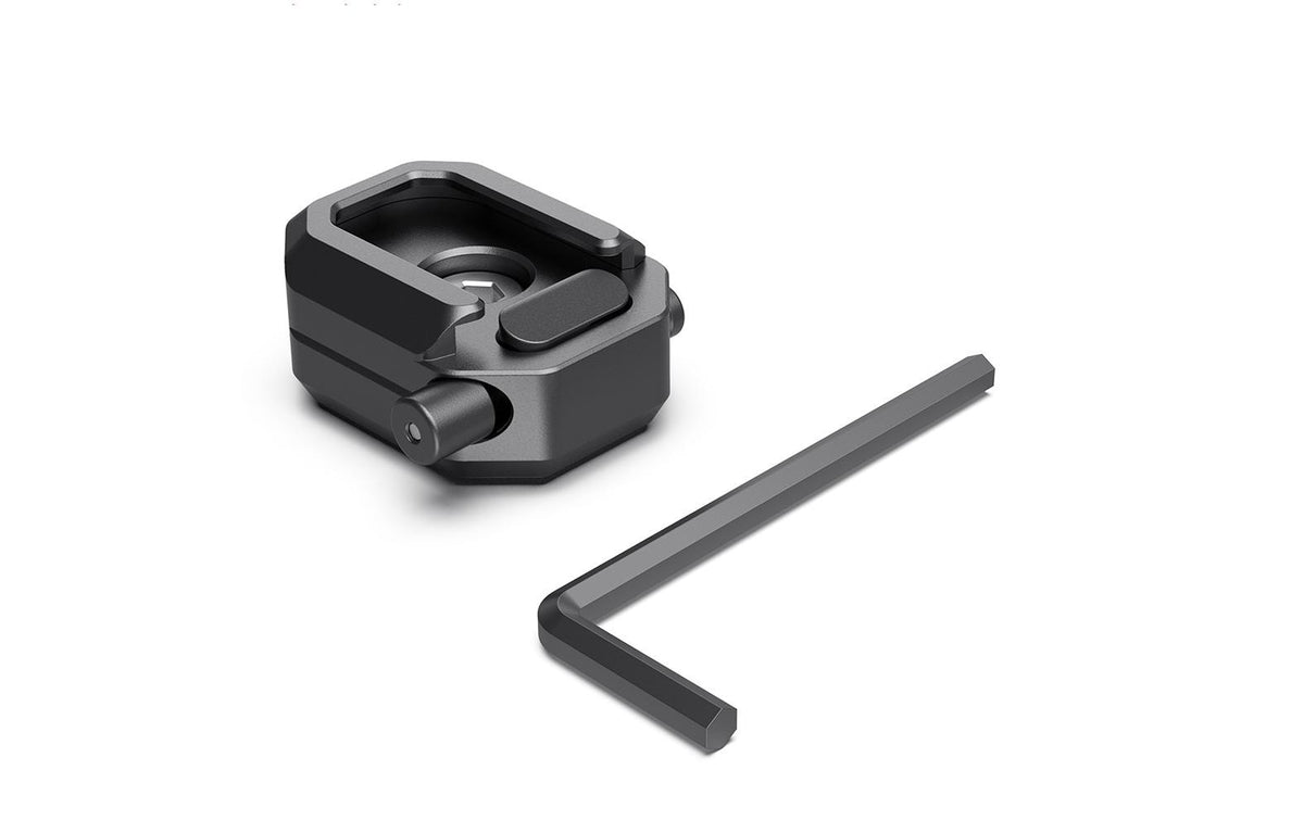 SmallRig 2797 Zubehörschuh-Befestigung – Aluminium, 1/4"-20 Gewinde, 33,3 × 30 × 15 mm