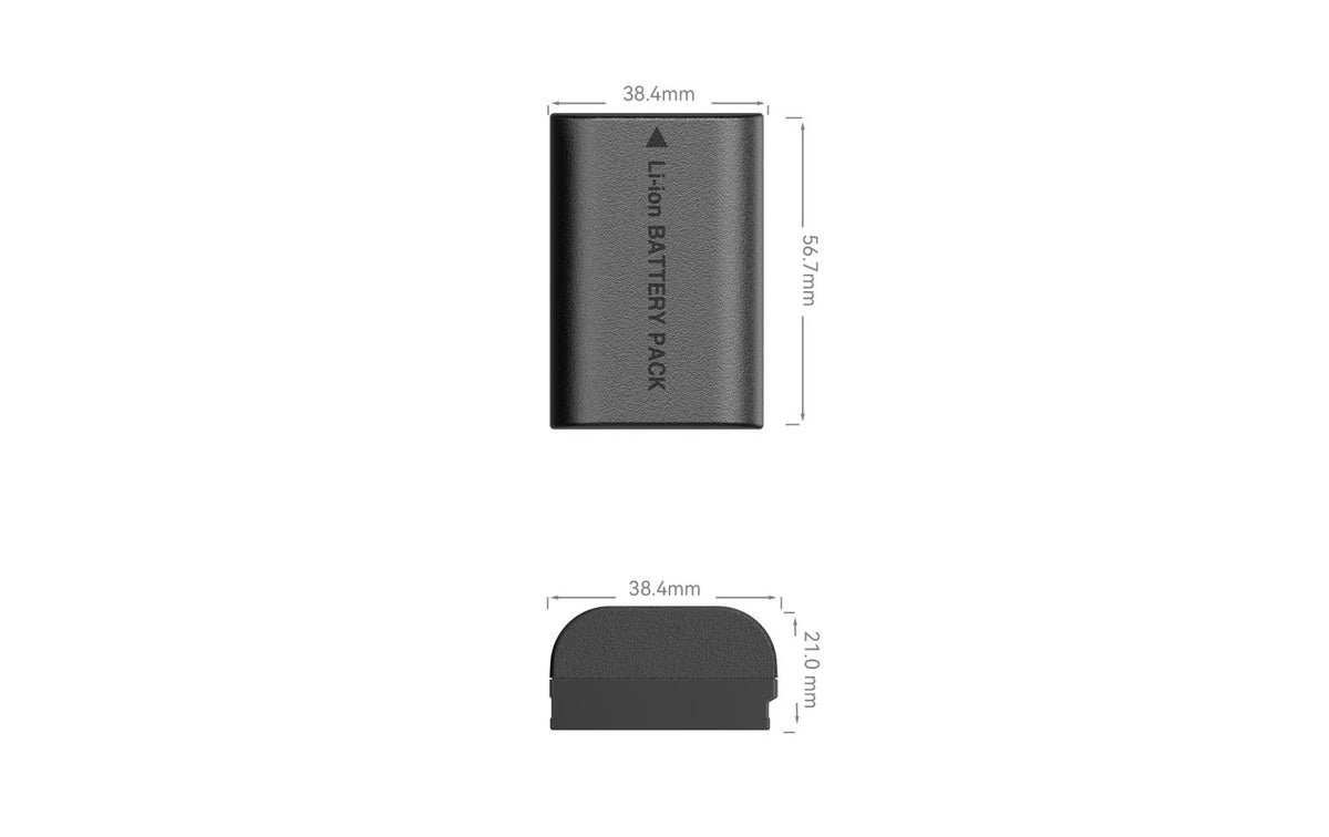 SmallRig LP-E6NH Akku – 2040 mAh, 7,2 V, 14,69 Wh – für Canon EOS R, EOS R5, EOS R6 und andere