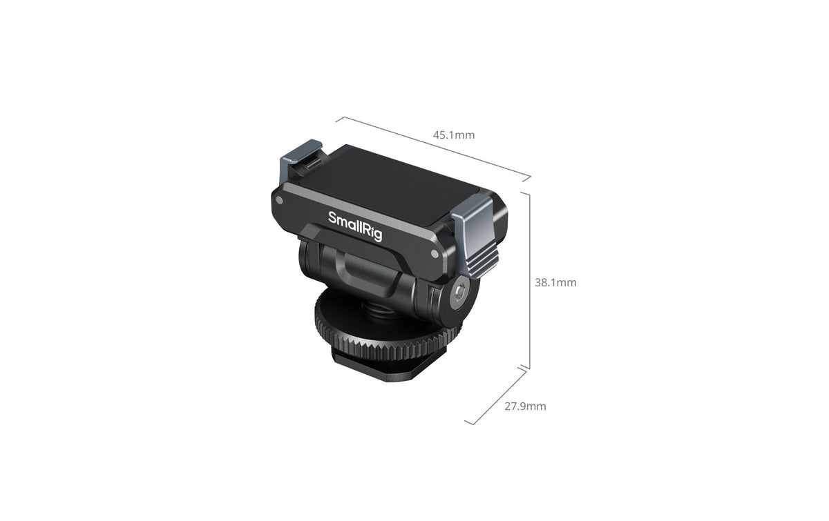 SmallRig 5436 Montageadapter – 45,1 × 27,9 × 38,2 mm – für DJI Osmo Action 4, Osmo Action 5 Pro, Osmo Action 3