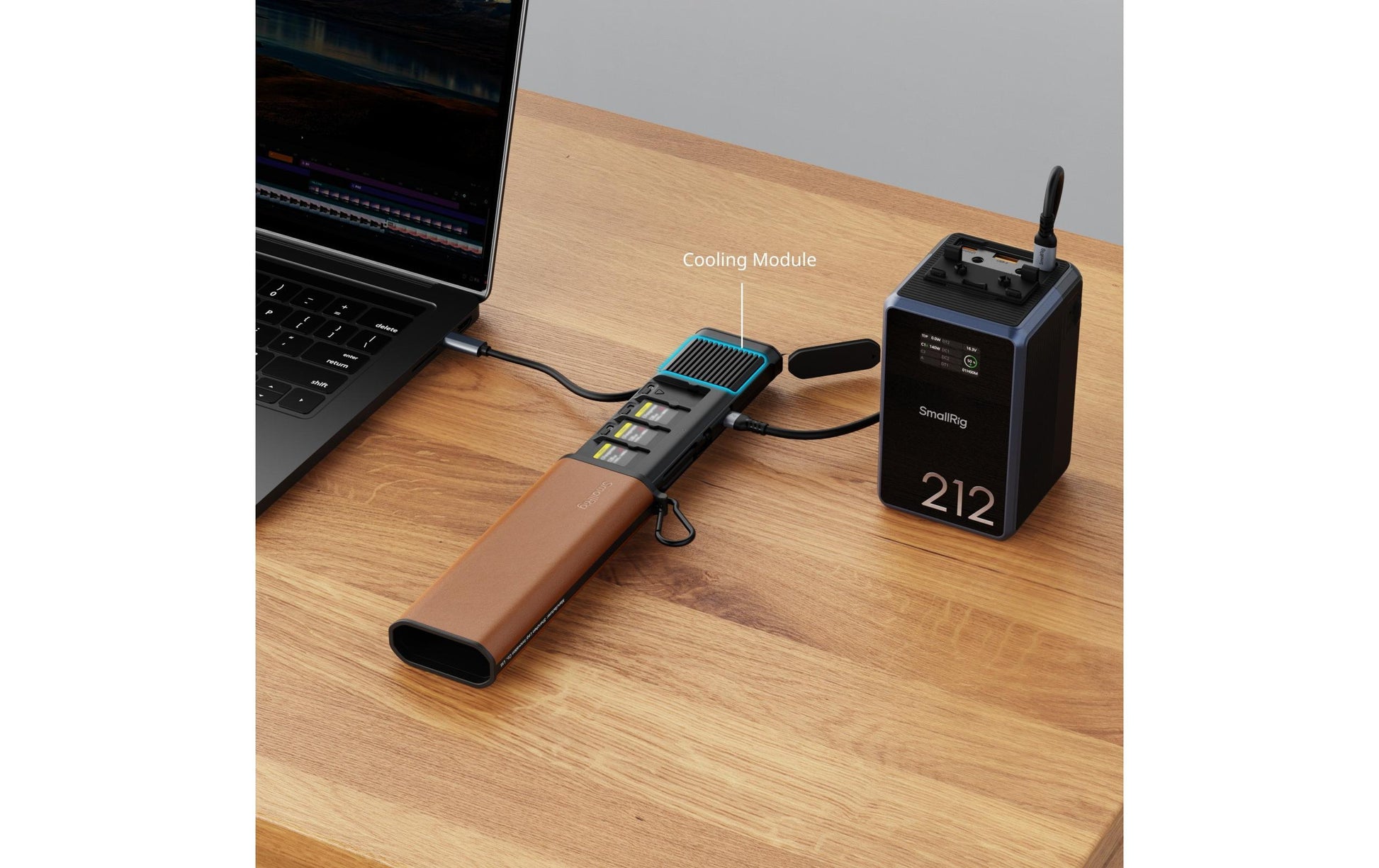 SmallRig Kartenleser – microSD – USB-C