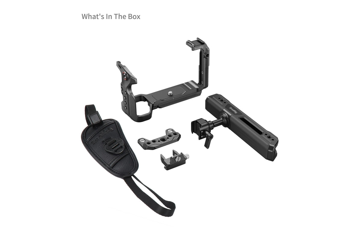 SmallRig 5589 Käfig – für Sony FX2 – Aluminium, Schwarz