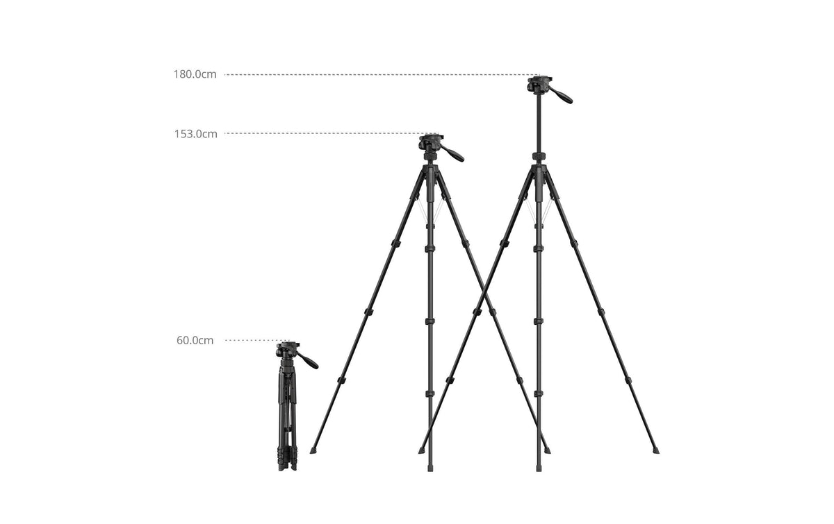 SmallRig Stalite AP-21 Dreibeinstativ – bis 180 cm – 5 kg Traglast – 3/8" Gewinde