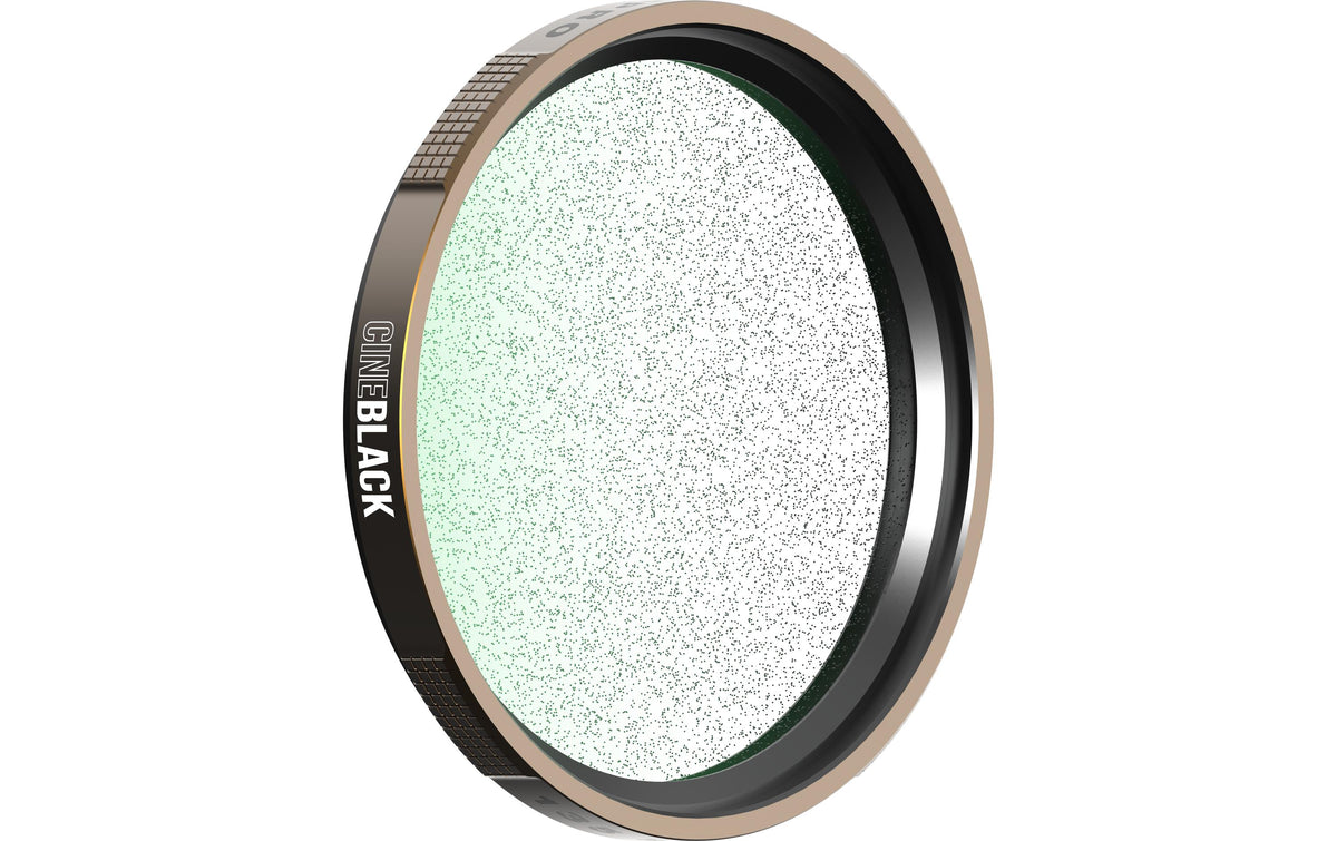 PolarPro CineBlack 1/2 Nebelfilter – 49 mm, 90 % Lichtdurchlässigkeit – Kupfer