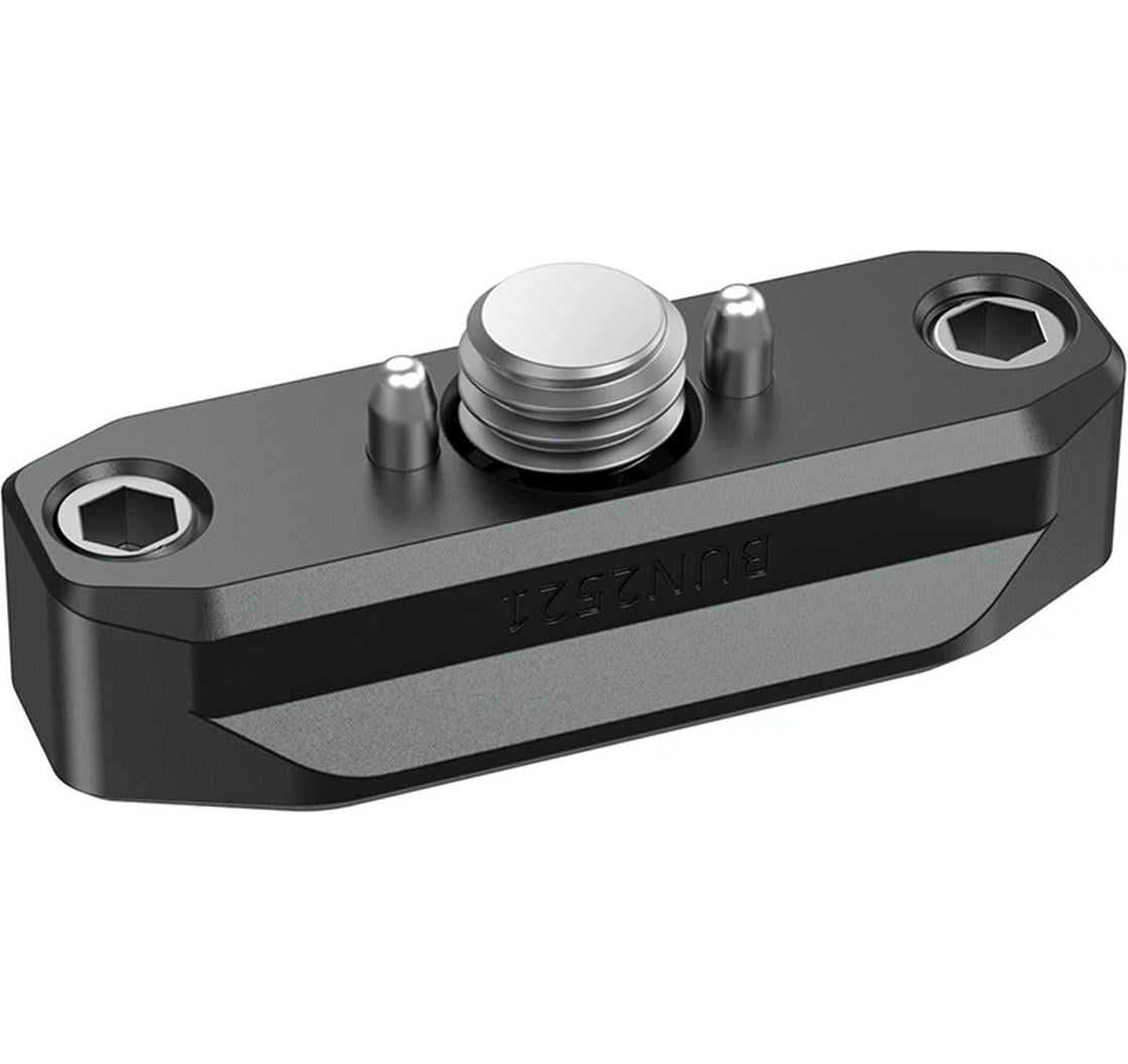 SmallRig BUN2521B Schiene – Aluminium, 20,8 × 11,5 × 48 mm, 3/8" Gewinde – Schwarz