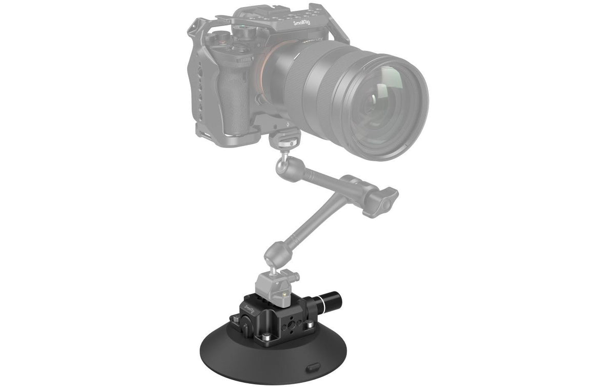 SmallRig 4114 Saugnapfhalterung – 159 × 159 × 60,9 mm – Schwarz