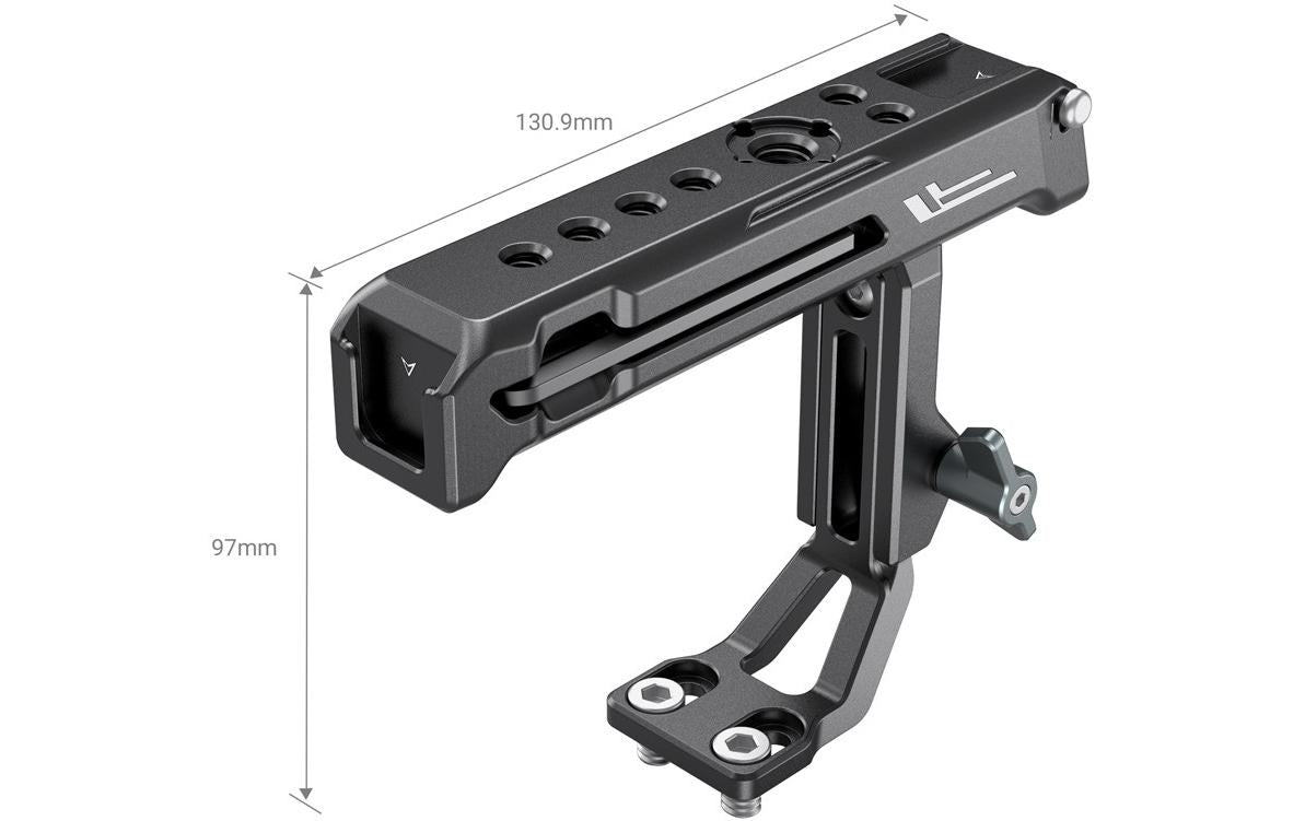 SmallRig 3082 Oberer Griff – Aluminium, Schnellfreigabe, 1/4-20 & 3/8-16 – für Sony XLR-K1M/K2M/K3M u. a.