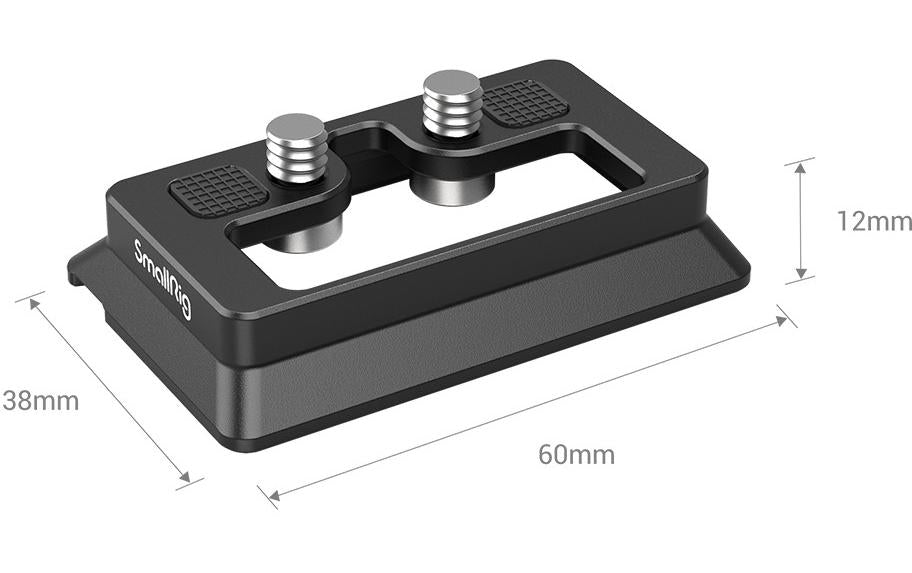 SmallRig 3154 Arca-Type Schnellwechselplatte – 1/4-20" Gewinde – für DJI RS 2, RSC 2, RS 3 usw.
