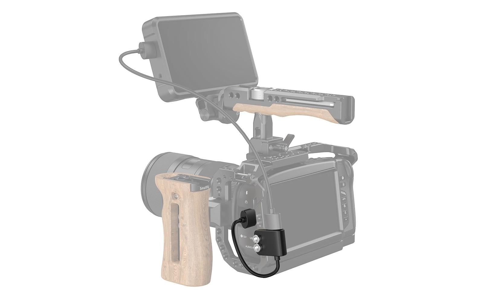 SmallRig HDMI Verlängerungskabel HDMI 2.0 – 4K 60 Hz – 0,08 m