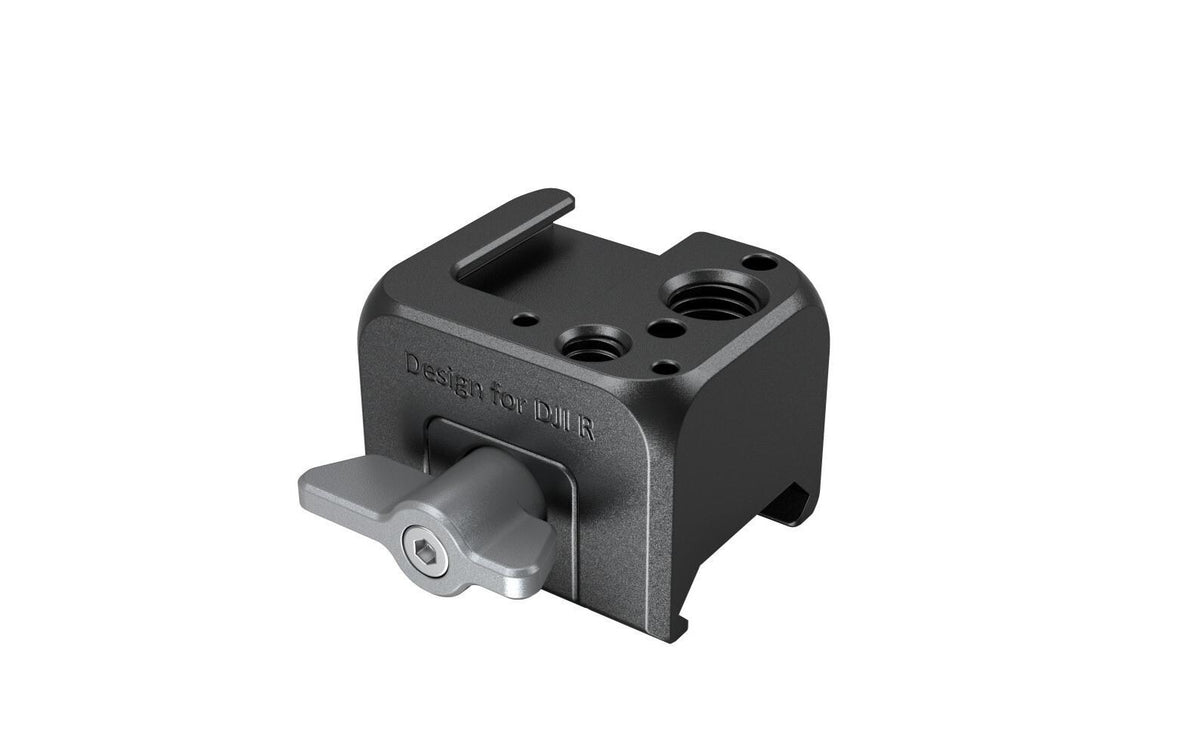 SmallRig Halterung 3025 – 33,5 × 38 × 25 mm – Aluminiumlegierung, Schwarz – für RS 3, RS 4, RS 2 und andere