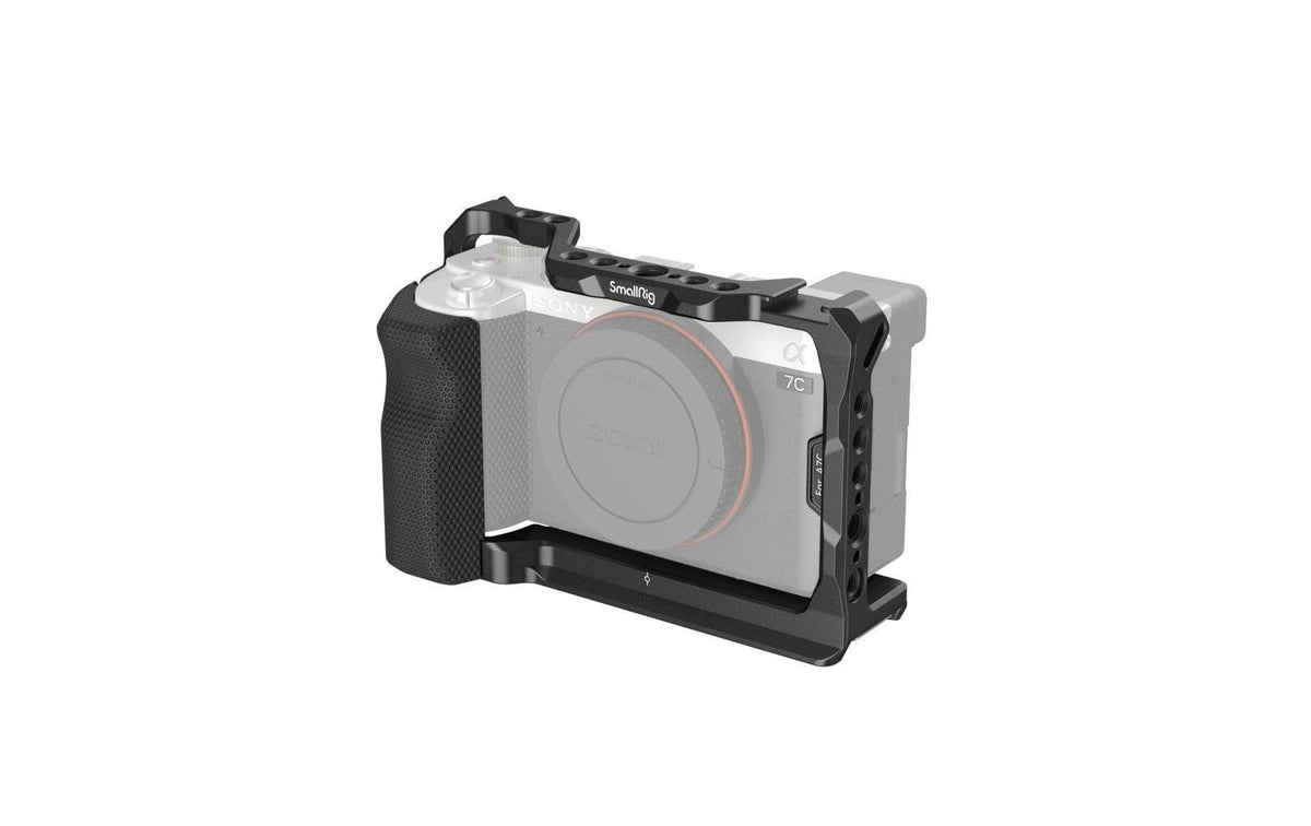 SmallRig 3212B Cage – für Sony Alpha 7C – Aluminium, Schwarz – 140 × 90,5 × 65,5 mm