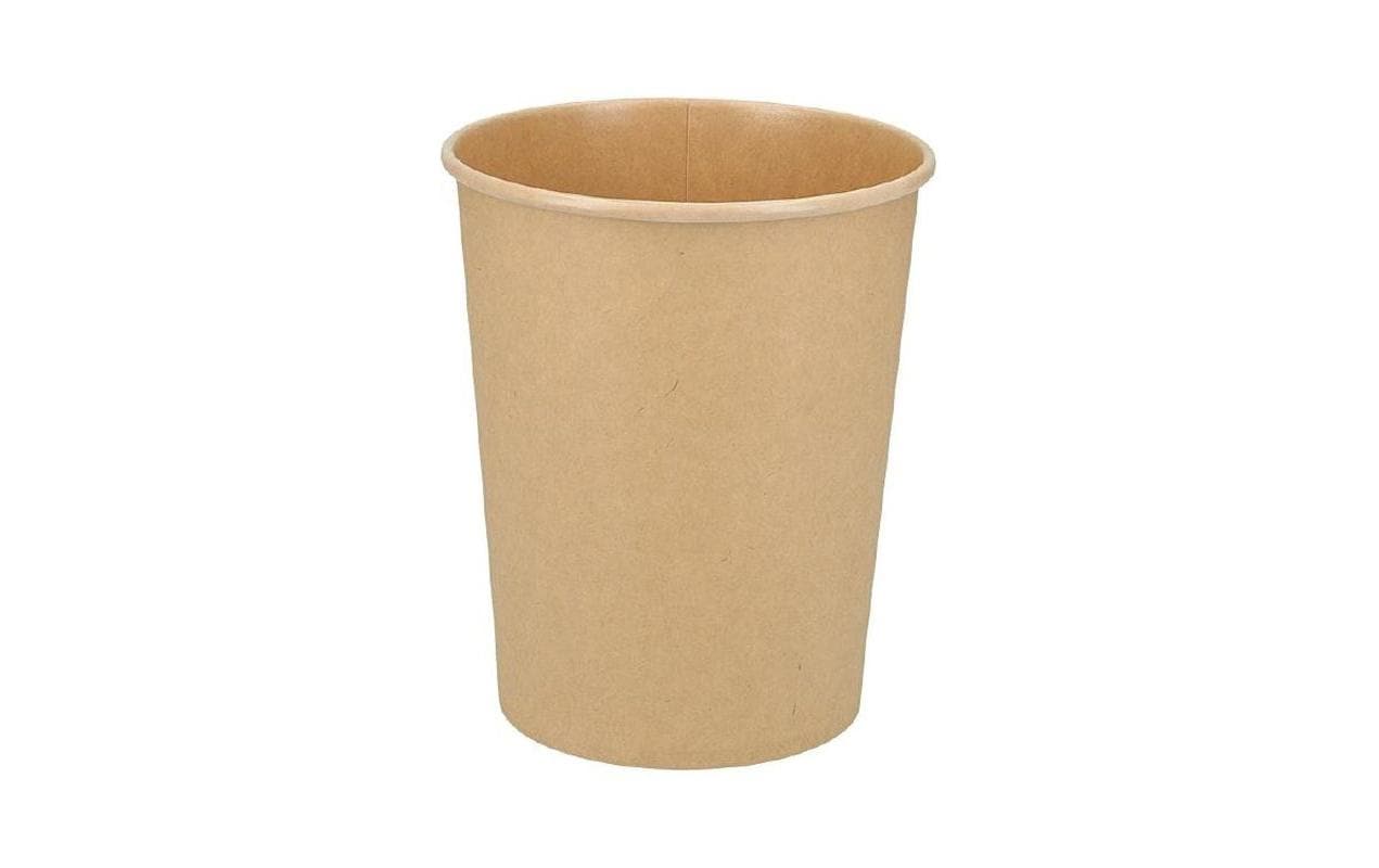 Verive Schale/Schüssel, Papier, PLA-beschichtet – 960 ml, braun – OK compost INDUSTRIAL – 25 Stk.