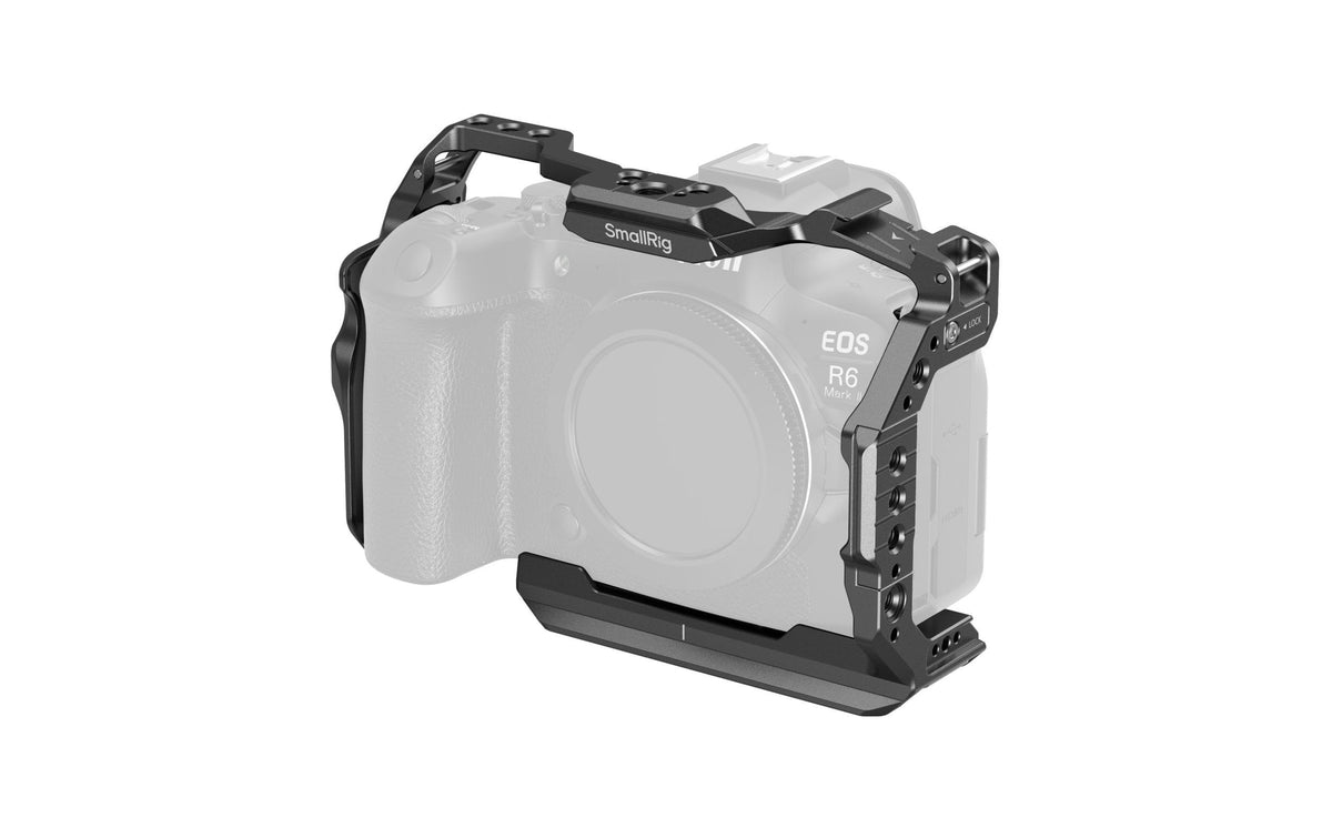 SmallRig HawkLock 4159B Schnellspannkäfig – Aluminium, Schwarz – für Canon EOS R6 Mark II