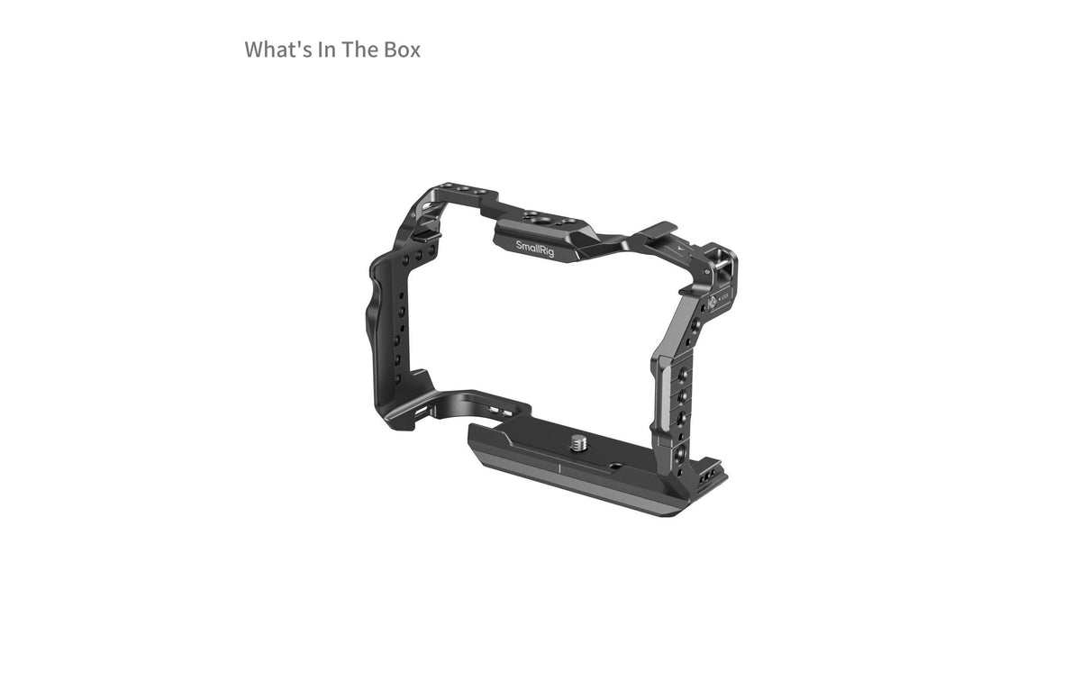 SmallRig HawkLock 4159B Schnellspannkäfig – Aluminium, Schwarz – für Canon EOS R6 Mark II