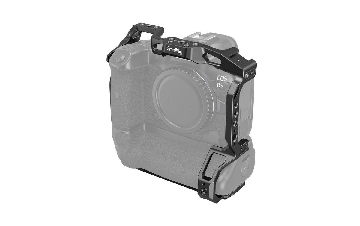SmallRig 3464B Cage – 1/4" & 3/8" Gewinde – für Canon EOS R5, R6 Mark II, R5C und andere – Schwarz