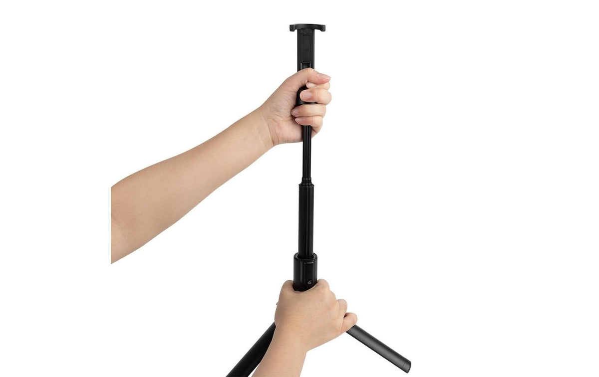 SmallRig ST20 Selfie-Stick – bis 130 cm, 1/4" Gewinde, Aluminium/ABS – Schwarz