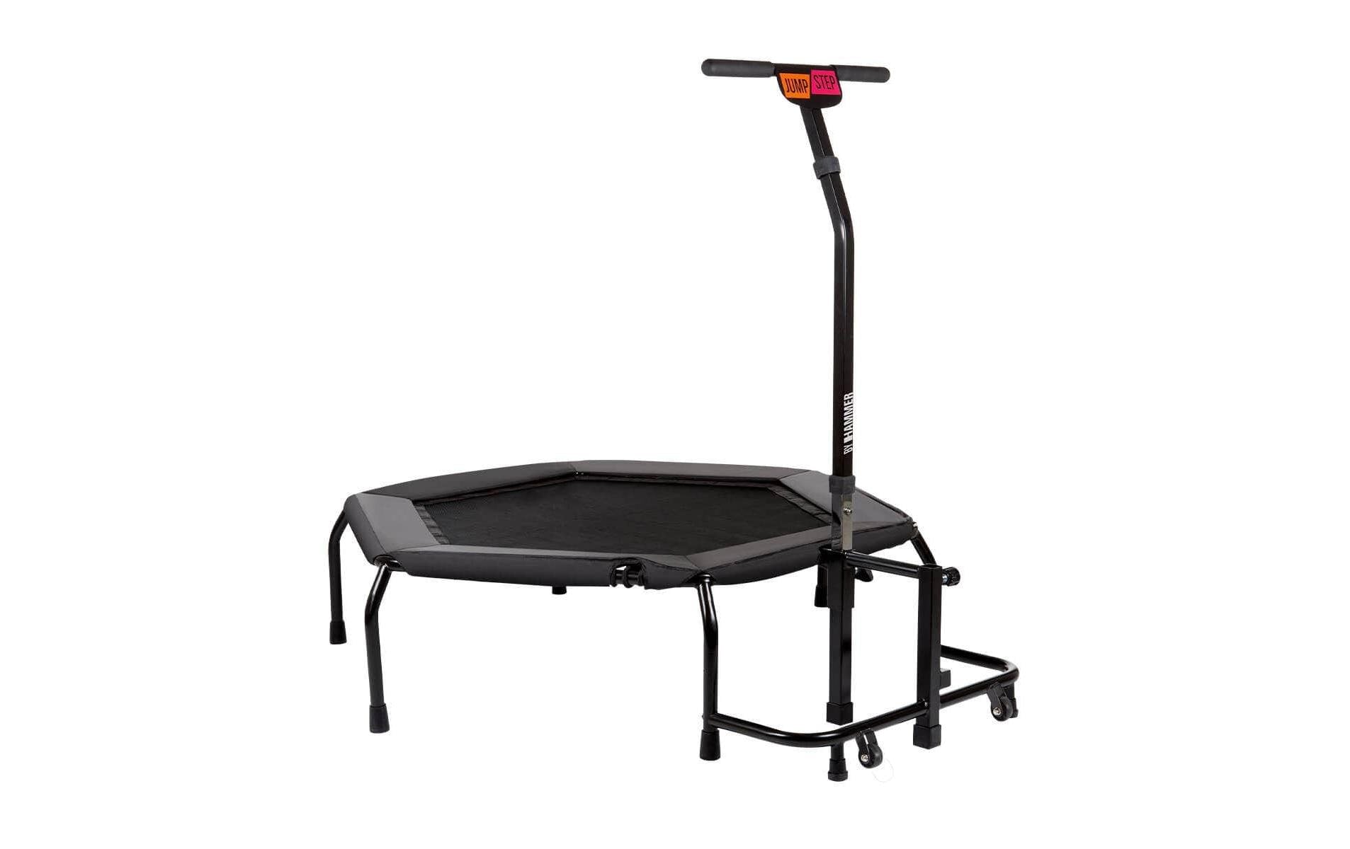 HAMMER Profi JumpStep Fitness-Trampolin – sechseckig – 133,0 × 139,0 × 139,0 cm – Belastbarkeit 150 kg