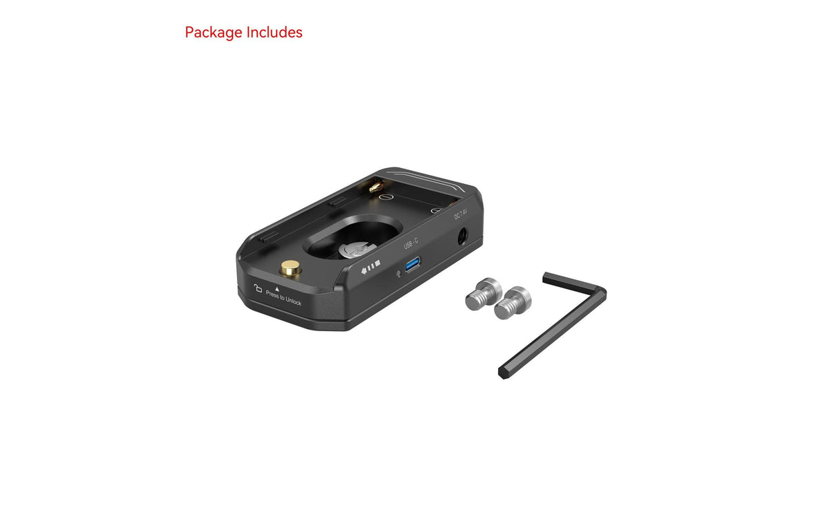 SmallRig 3168B NP-F Akkubadapter-Montageplatte – für NP-F-Akkus (universal)