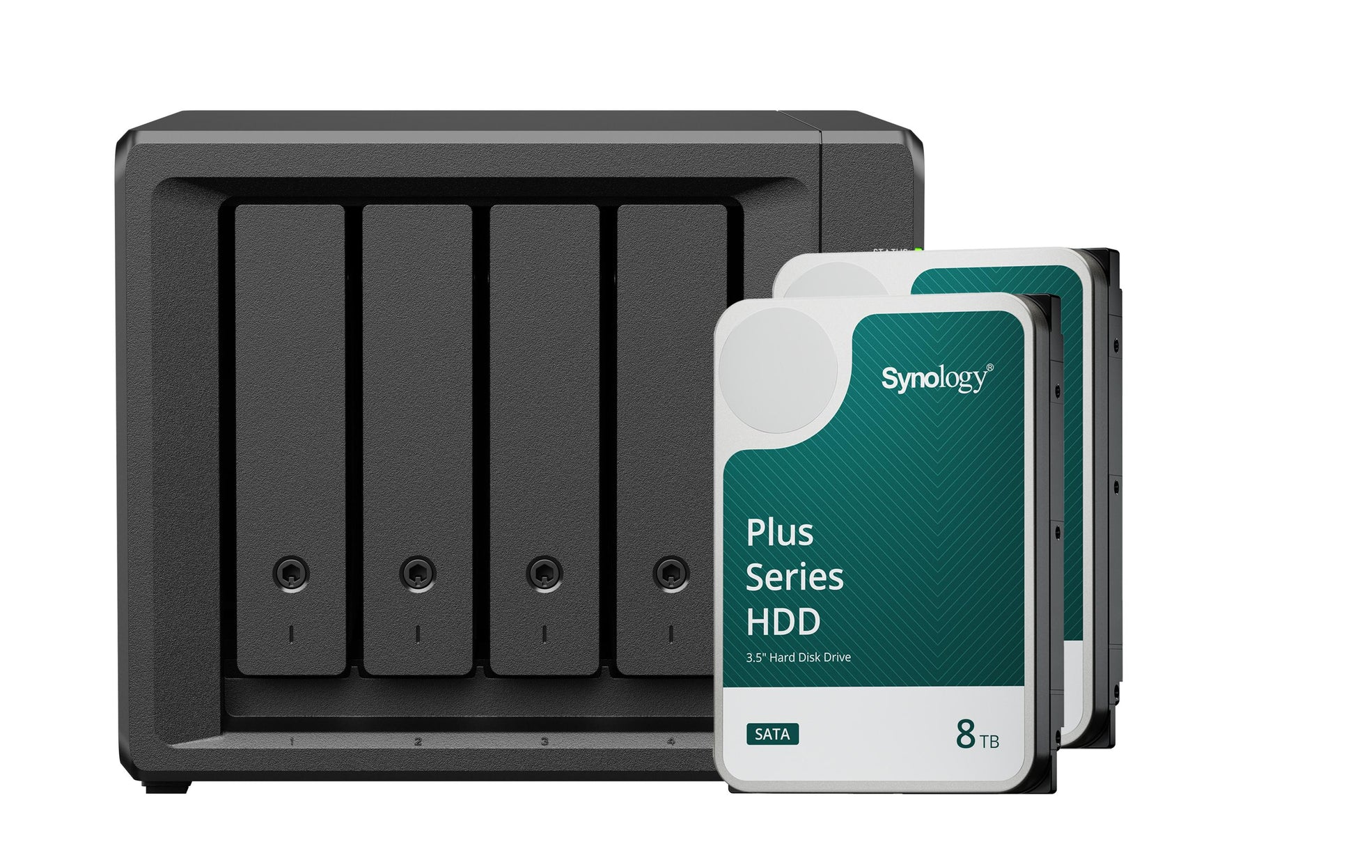 Synology DS425+ – 4-Bay Tower NAS – 1GbE, 16 TB HDD vorinstalliert