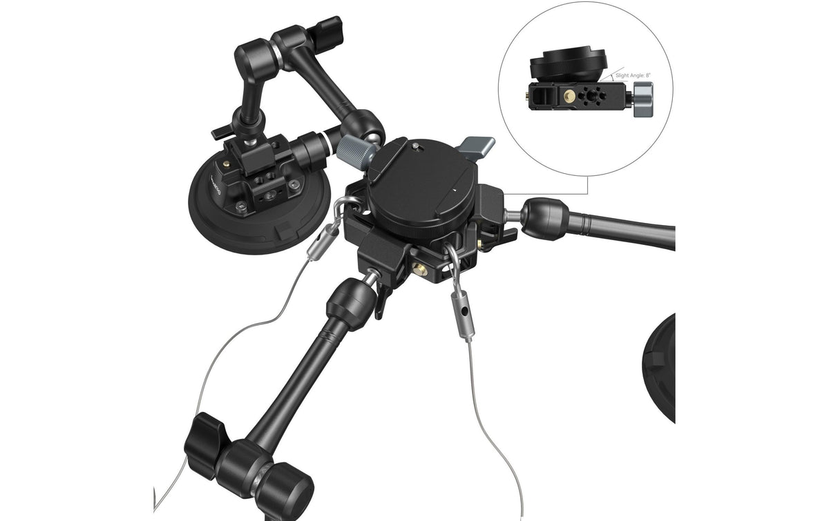 SmallRig SC-15K Saugnapfhalterung-Kit – für Fahrzeugaufnahmen