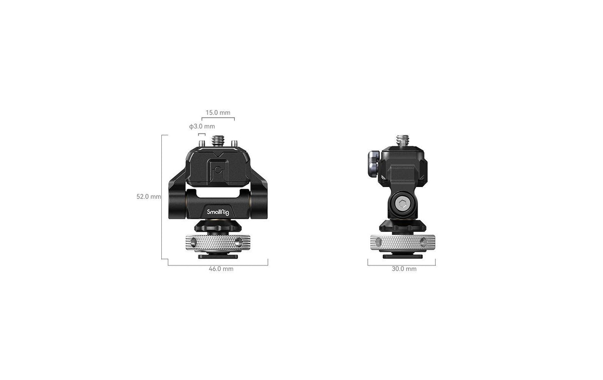 SmallRig 3514C Monitor-Halterung – 360° drehbar, 1,5 kg – für SmallHD, Atomos, Blackmagic u. a.