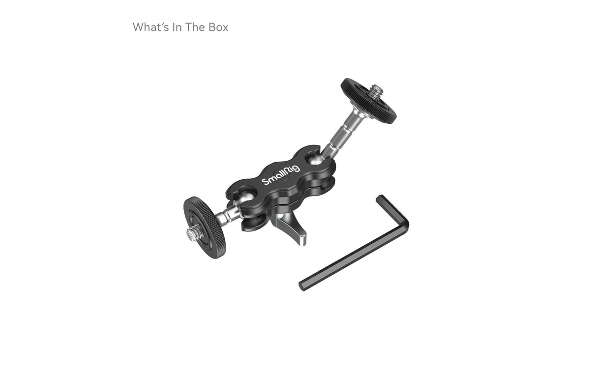 SmallRig 3238B Mini Magic Arm Halterung – mit Universal-Kugelkopf