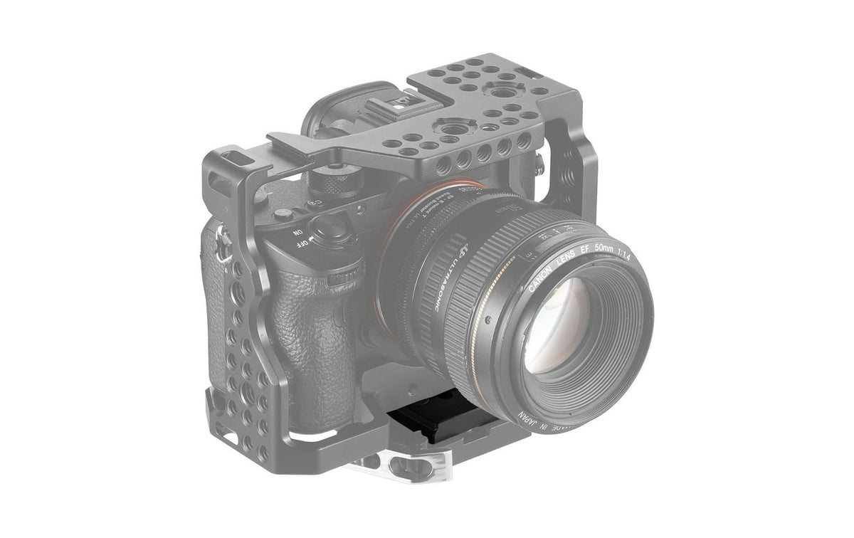 SmallRig 2146B Schnellwechselplatte (Arca-Typ) – Aluminium, 68 × 38,1 × 8 mm, 48 g – für SmallRig 2143, 2145
