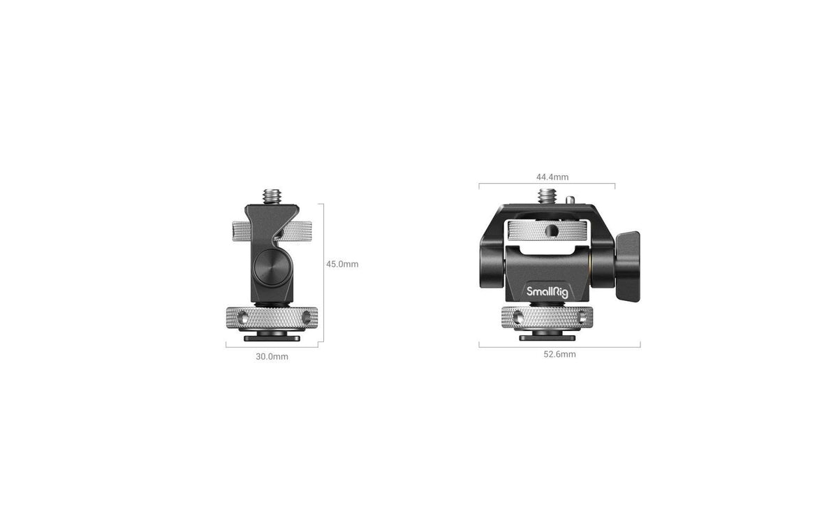 SmallRig 2905 Monitor-Halterung – für SmallHD Focus, SmallHD Focus OLED, SmallHD UltraBright und andere – Schwarz